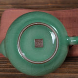 Load image into Gallery viewer, 200ml Ice Crack Longquan/Celadon/Xishi Pot/ Teapot/Tea Set/Brother Kiln/China Ceramic/Single Pot /Filter Teapot/Gift