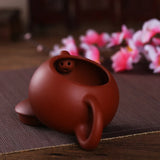 Load image into Gallery viewer, Chinese Handmade Zisha Kungfu Pot Purple Clay Tea Cup Xishi Hu Tea Pot Zisha Clay Gongfu Teapot