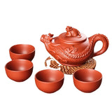 Load image into Gallery viewer, New Arrival Purple Clay Teapot 100ml Yixing Porcelain Kung Fu Tea Pot Set Teapots Chinese Handmade Zisha Ceramic Sets Kettle